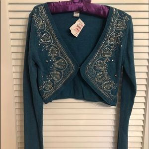 Glam Souls Ladies Sweater Vest size S NWT